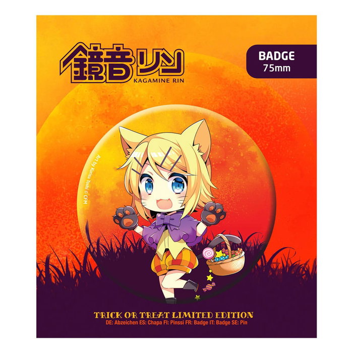 Hatsune Miku Chapas Halloween Limited Edition Kagamine Rin Hatsune Miku Chapas Halloween Limited Edition Kagamine Rin