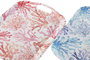 DKD Home Decor Bandeja de Melamina Corales 36x26x2,5 cm Surtida