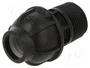 GEBO Conector de apriete G 3/4'' externo de polipropileno