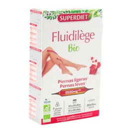 SUPERDIET Fluidilege Circulación Piernas 20 Ampollas para Piernas Ligeras