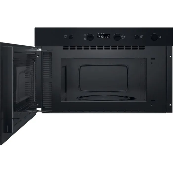 Hotpoint HAMK11B Microondas Integrable, 22 Litros de Capacidad, Color Negro, Dimensiones 59.5 x 32 x root.2 cm