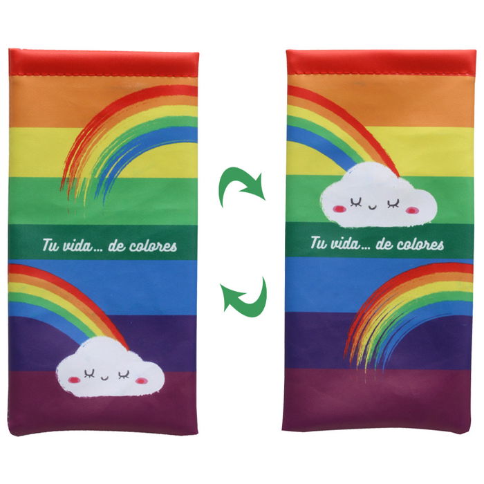 CMP General Funda para Gafas con Cierre Automático, Tacto Suave de PVC, Medidas 9x18 cm CMP General Funda para Gafas con Cierre Automático, Tacto Suave de PVC, Medidas 9x18 cm