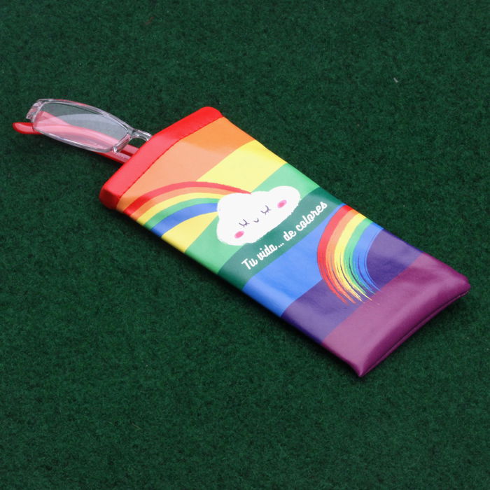 CMP General Funda para Gafas con Cierre Automático, Tacto Suave de PVC, Medidas 9x18 cm CMP General Funda para Gafas con Cierre Automático, Tacto Suave de PVC, Medidas 9x18 cm