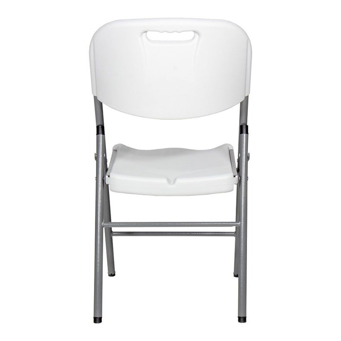Edm Silla plegable blanca 86,5 x 47 x 54 cm Edm Silla plegable blanca 86,5 x 47 x 54 cm