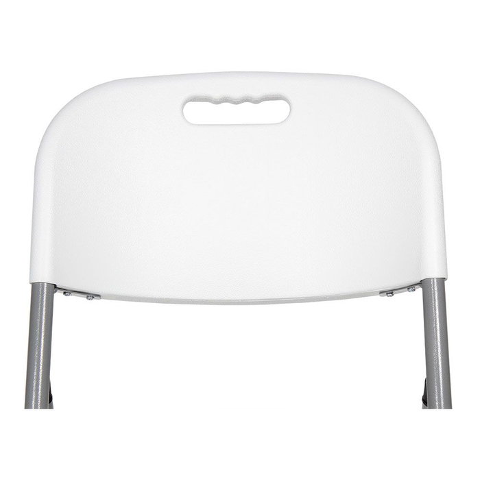 Edm Silla plegable blanca 86,5 x 47 x 54 cm Edm Silla plegable blanca 86,5 x 47 x 54 cm