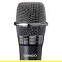 Lenco MCW-011BK Micrófono Vocal Inalámbrico 6,35 mm Negro