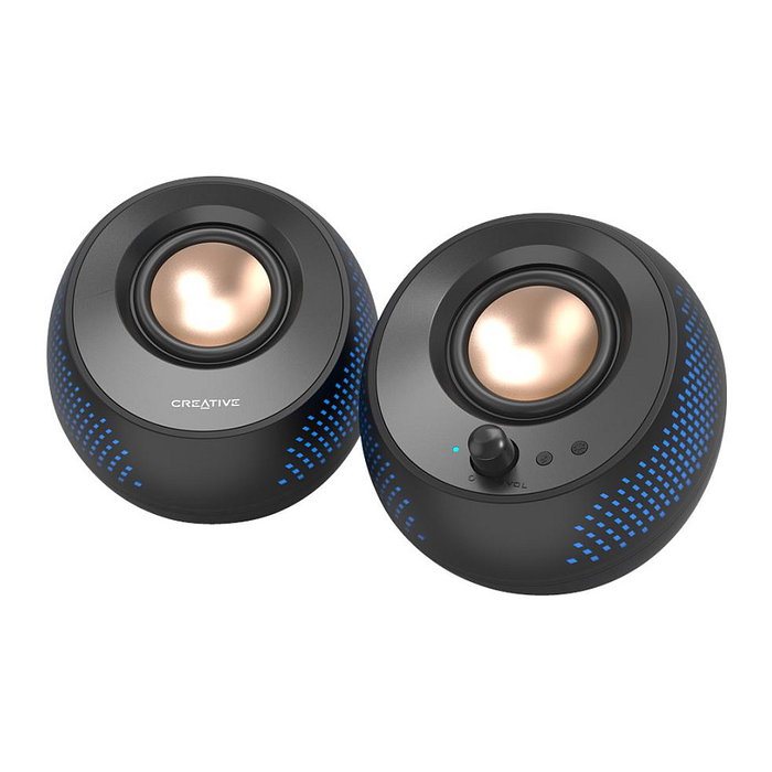 Creative Labs Pebble X Altavoces 2.0 Bluetooth 5.3 RGB Negro