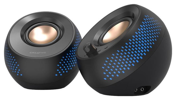 Creative Labs Pebble X Altavoces 2.0 Bluetooth 5.3 RGB Negro
