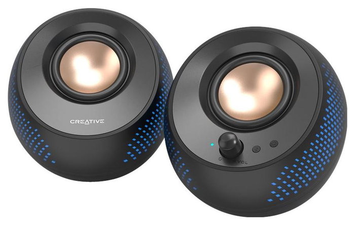 Creative Labs Pebble X Altavoces 2.0 Bluetooth 5.3 RGB Negro