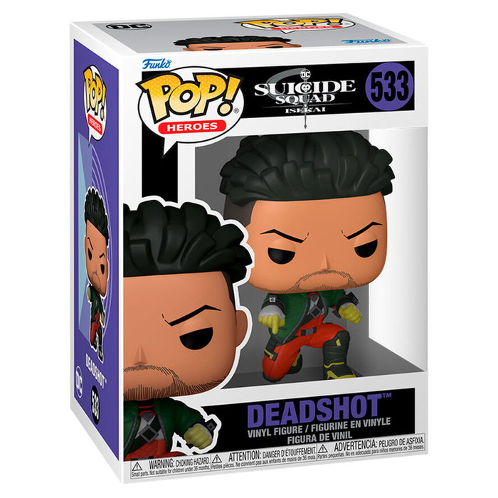FUNKO Figura POP DC Comics Escuadron Suicida Isekai Deadshot FUNKO Figura POP DC Comics Escuadron Suicida Isekai Deadshot