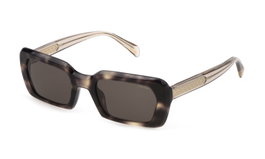 Police SPLG21-5307UX Gafas de sol Marrón