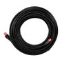 Goobay Cable de parcheo CAT.6 Outdoor-Patchkabel U/UTP negro, 10 metros