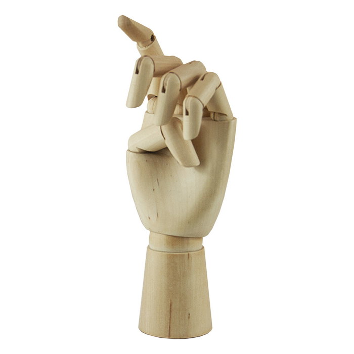 Talens Mano de Madera Femenina Izquierda Talens Mano de Madera Femenina Izquierda