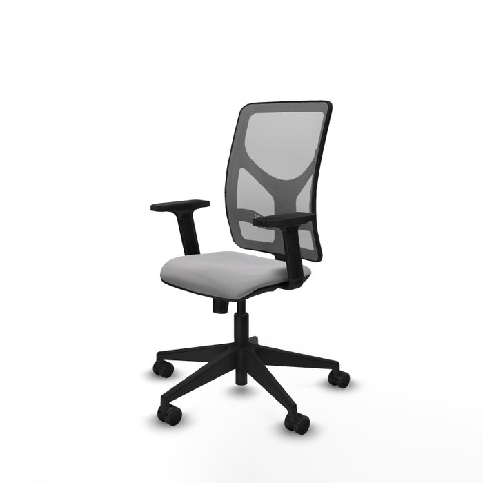 PIQUERAS Y CRESPO Silla de oficina Motilla con mecanismo Sincro Gris