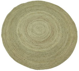 DKD Home Decor Alfombra de Yute Natural 150x150x1,5 cm