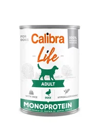 Calibra Dog Life Lata Adult Pato Y Arroz 6x400 gr