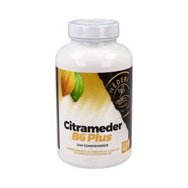 MEDERI NUTRICION INTEGRATIVA Citrameder B6 Plus 240 Comprimidos - Citrato de Magnesio y Vitamina B6 para Energía y Músculos