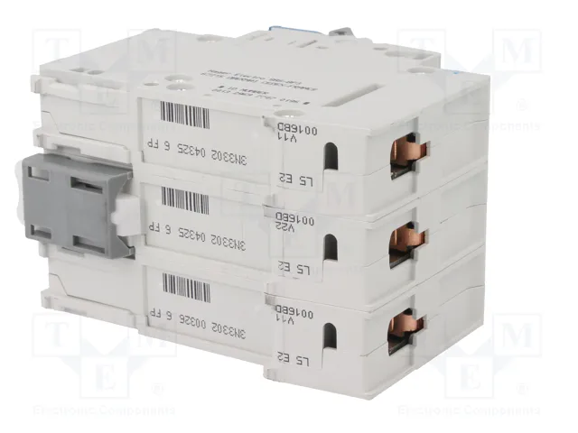 HAGER MBN316E Interruptor Magnetotérmico 3 Polos 16A 6kA