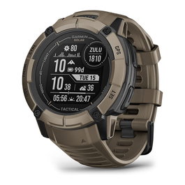 Garmin Instinct 2X Solar Tactical Edition Reloj Deportivo GPS Hombre Mujer Oliva Verde Carga Solar Multifuncional Sumergible 10 ATM