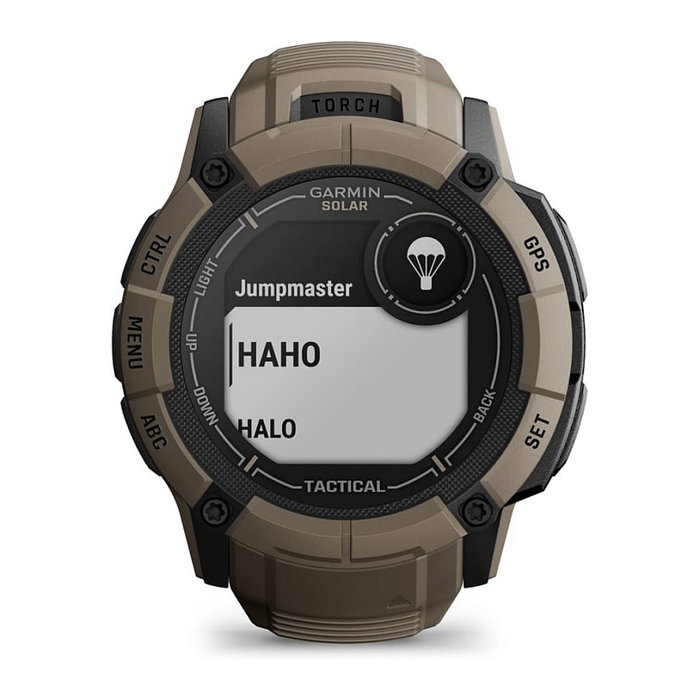 Garmin Instinct 2X Solar Tactical Edition Reloj Deportivo GPS Hombre Mujer Oliva Verde Carga Solar Multifuncional Sumergible 10 ATM