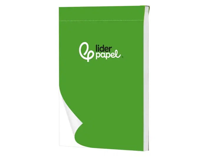 Liderpapel Bloc de notas liso B7 de 80 hojas perforadas Liderpapel Bloc de notas liso B7 de 80 hojas perforadas