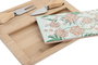DKD Home Decor Set de Tablas de Aperitivo Ivy&daisy 2022 de Bambú y Gres Verde