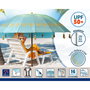 Sombrilla de playa Azul Ø 240 cm SPF50+