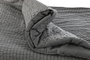 DKD Home Decor Colcha de Poliéster Gris 180x260 cm