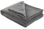 DKD Home Decor Colcha de Poliéster Gris 180x260 cm