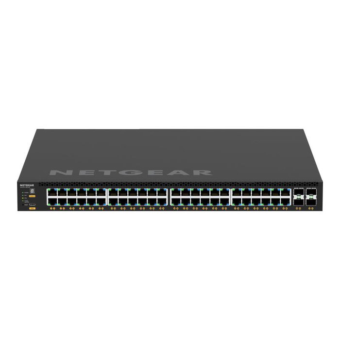 NETGEAR M4350-48G4XF Switch Gestionado L3 de 52 Puertos con 48 PoE+ y 4 SFP+