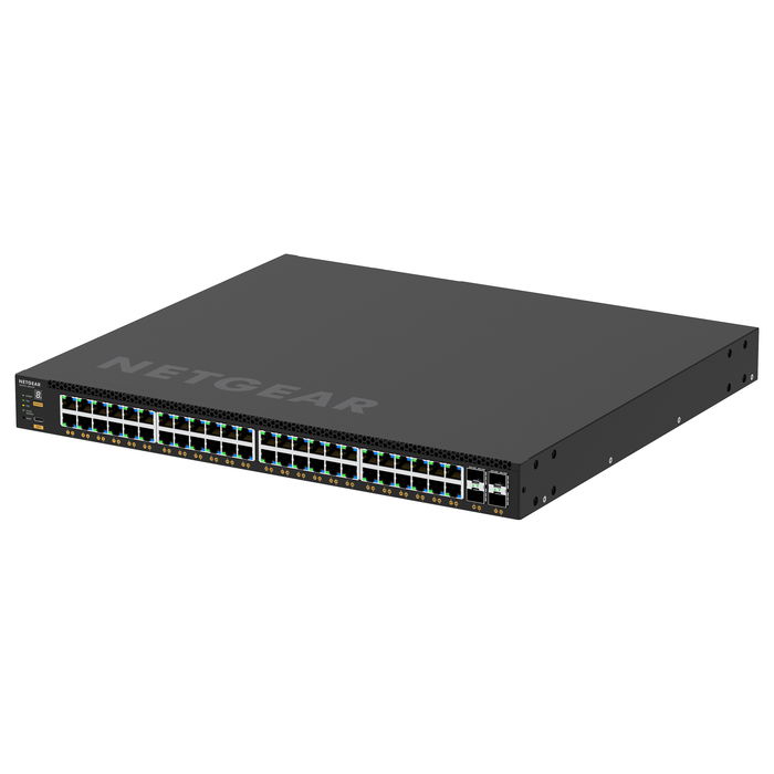 NETGEAR Switch M4350-48G4XF 52 Puertos (48x GE PoE+, 4x SFP+) Gestionado L3 Montaje en Rack 1U