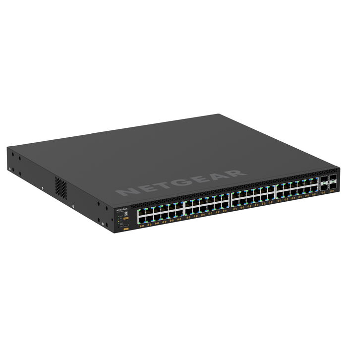 NETGEAR Switch M4350-48G4XF 52 Puertos (48x GE PoE+, 4x SFP+) Gestionado L3 Montaje en Rack 1U