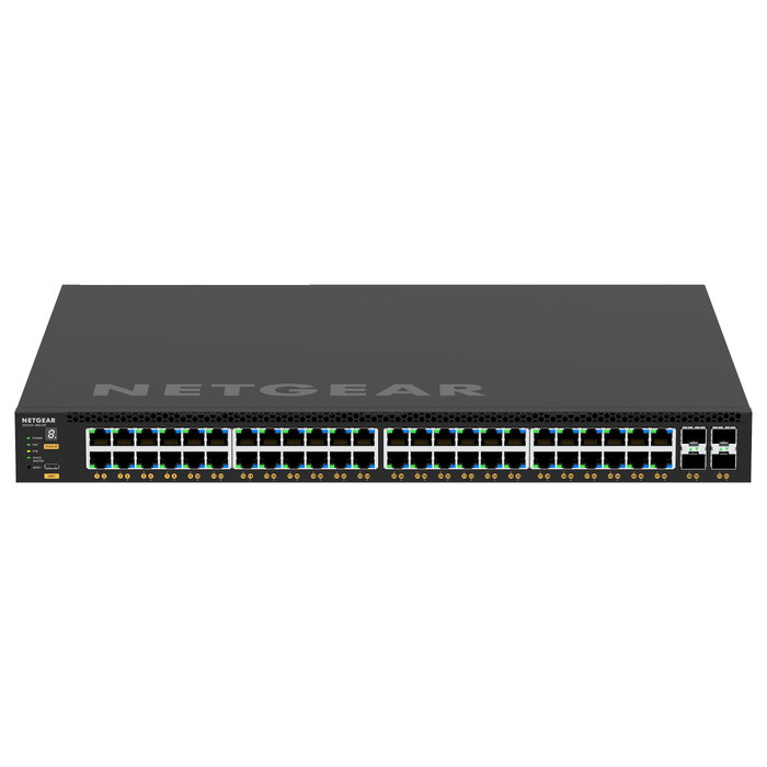 NETGEAR GSM4352-100NES M4350-48G4XF Switch Gestionado L3 con 48 Puertos PoE+ y 4 SFP+