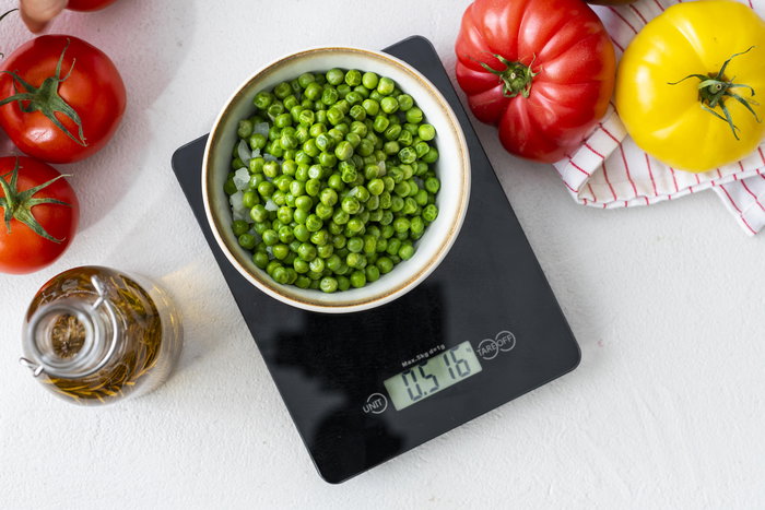 Masterchef Báscula de Cocina Digital 5Kg con Dimensiones 16,2 cm x 2,8 cm x 21,4 cm (12 Unidades) Masterchef Báscula de Cocina Digital 5Kg con Dimensiones 16,2 cm x 2,8 cm x 21,4 cm (12 Unidades)