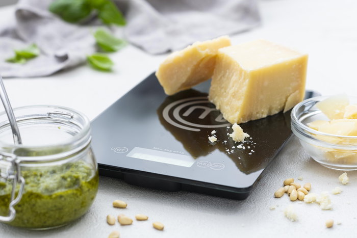 Masterchef Báscula de Cocina Digital 5Kg con Dimensiones 16,2 cm x 2,8 cm x 21,4 cm (12 Unidades) Masterchef Báscula de Cocina Digital 5Kg con Dimensiones 16,2 cm x 2,8 cm x 21,4 cm (12 Unidades)