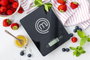 Masterchef Báscula de Cocina Digital 5Kg con Dimensiones 16,2 cm x 2,8 cm x 21,4 cm (12 Unidades)