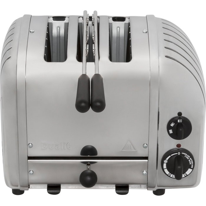 Dualit Combi Toaster 2+1 con pinzas para sándwich, acabado pulido Dualit Combi Toaster 2+1 con pinzas para sándwich, acabado pulido