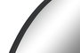 Espejo de pared Home ESPRIT Negro Moderno 100 x 2 x 100 cm