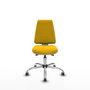 PIQUERAS Y CRESPO Silla de oficina Elche con mecanismo Asincro, color Amarillo