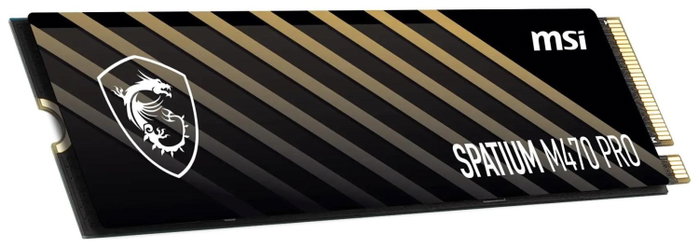 MSI SPATIUM M470 PRO 1TB SSD NVMe PCIe 4.0 M.2 2280 MSI SPATIUM M470 PRO 1TB SSD NVMe PCIe 4.0 M.2 2280