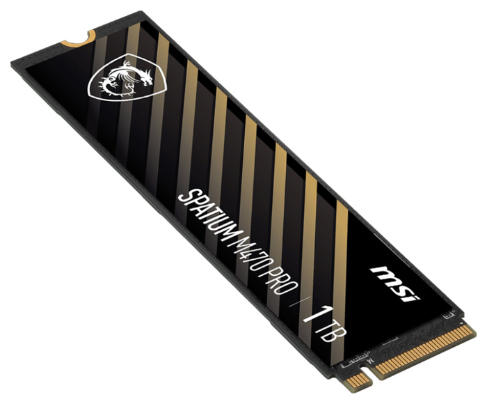 MSI SPATIUM M470 PRO 1TB SSD NVMe PCIe 4.0 M.2 2280 MSI SPATIUM M470 PRO 1TB SSD NVMe PCIe 4.0 M.2 2280