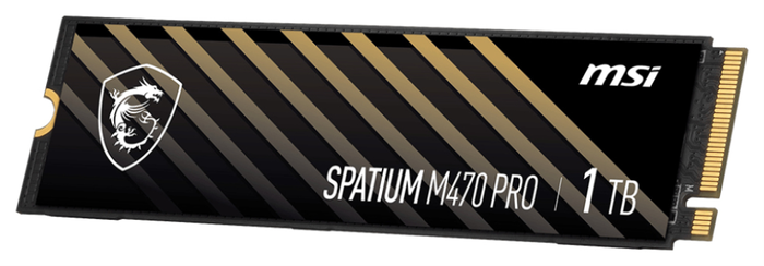 MSI SPATIUM M470 PRO 1TB SSD NVMe PCIe 4.0 M.2 2280 MSI SPATIUM M470 PRO 1TB SSD NVMe PCIe 4.0 M.2 2280