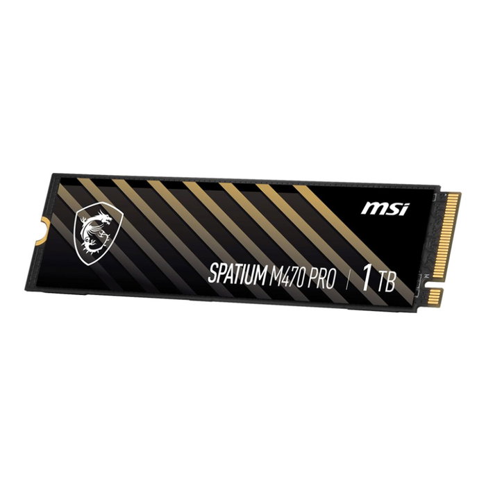 MSI SPATIUM M470 PRO 1TB SSD NVMe PCIe 4.0 M.2 2280 MSI SPATIUM M470 PRO 1TB SSD NVMe PCIe 4.0 M.2 2280