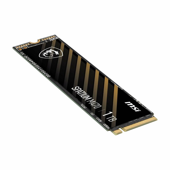 MSI SPATIUM M470 PRO 1TB SSD NVMe PCIe 4.0 M.2 2280 MSI SPATIUM M470 PRO 1TB SSD NVMe PCIe 4.0 M.2 2280