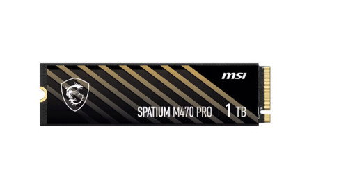 MSI S78-440L0J0-P83 SSD SPATIUM M470 Pro PCIe 4.0 NVMe M.2 1TB