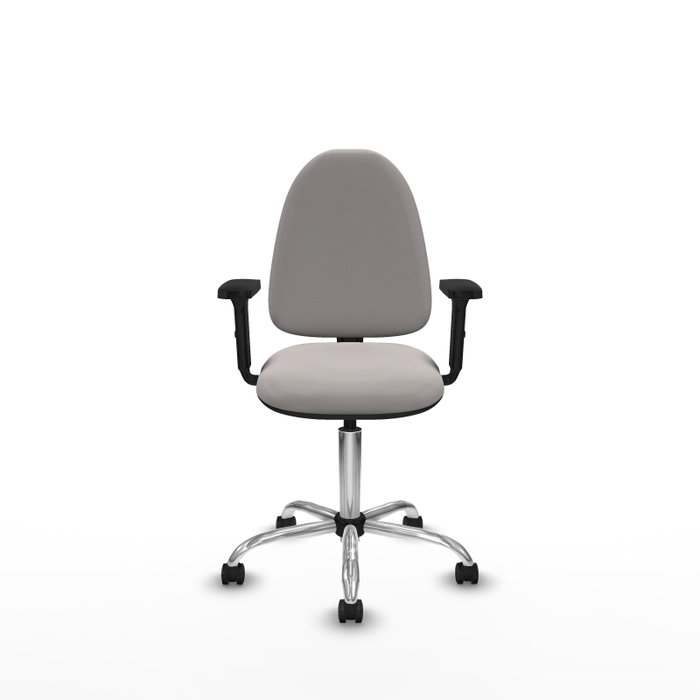 PIQUERAS Y CRESPO Silla de oficina Aýna Blanca con Brazos 2D PIQUERAS Y CRESPO Silla de oficina Aýna Blanca con Brazos 2D