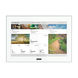 BUSCH-JAEGER ST/U10.1.11-811 SmartTouch 10 Weiß / Stahl