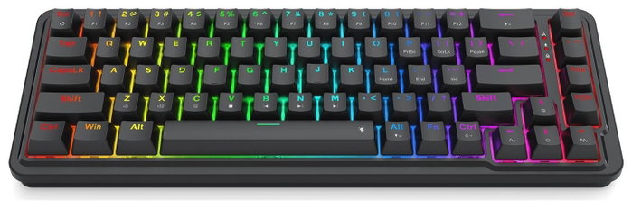 Redragon NOVA K709-RGB Teclado Mecánico Gaming Inalámbrico 68 Teclas Diseño Compacto con Retroiluminación RGB Redragon NOVA K709-RGB Teclado Mecánico Gaming Inalámbrico 68 Teclas Diseño Compacto con Retroiluminación RGB