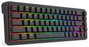 Redragon NOVA K709-RGB Teclado Mecánico Gaming Inalámbrico 68 Teclas Diseño Compacto con Retroiluminación RGB