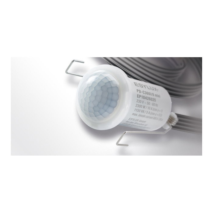 Esylux EP10426155 Detector de Presencia de Techo 360° Blanco